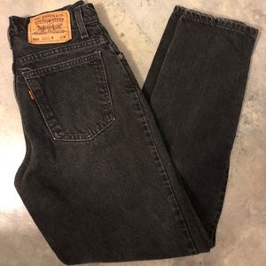 Vintage Black Levi’s Size 27/28